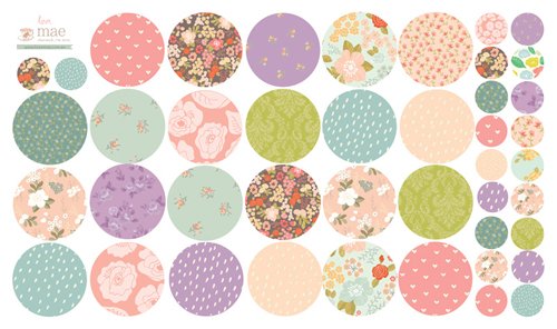 sticker small polka dots love Mae